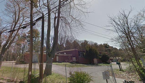 Historical public-source exterior image of the former Tillson school site.